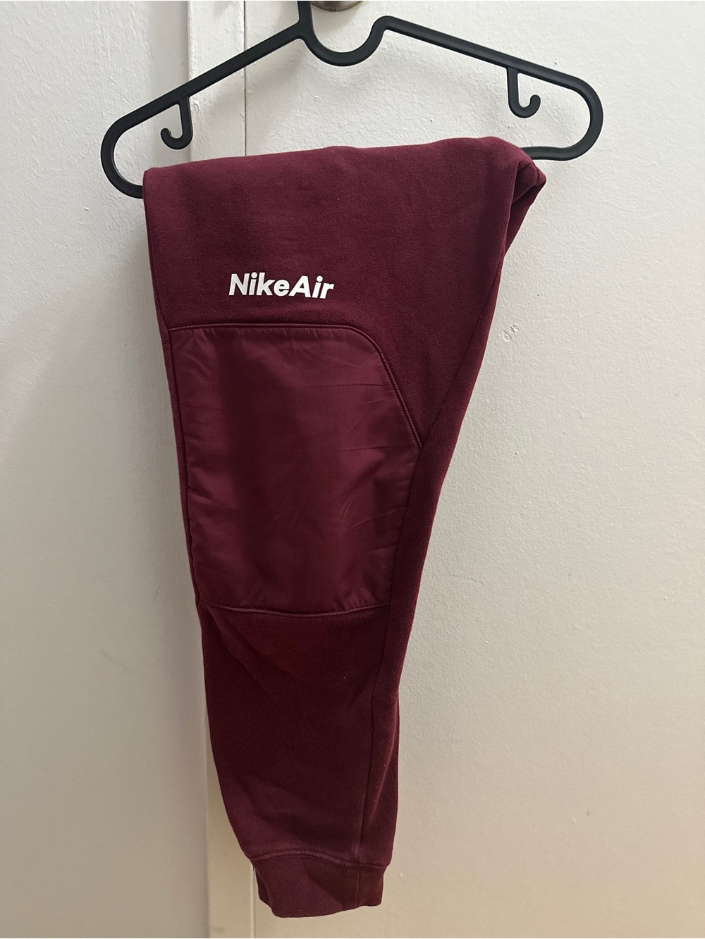Nike Air Burgundy Joggers